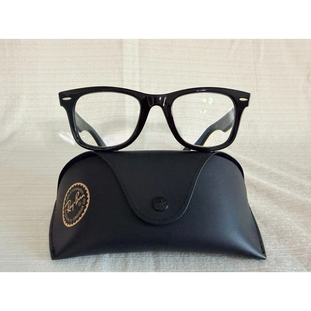 Lot of 7 Designer Eye Glass Frames - 4 pairs of Rayban/1 Coach/1 Oscar/1 Warby